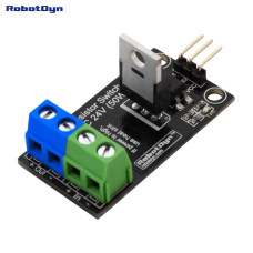 Модуль реле постійного струму транзисторний MOSFET 24В RobotDyn