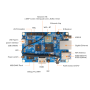 Одноплатний комп'ютер Orange Pi 3 LTS 2Gb/8GB EMMC Flash