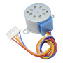 Кроковий двигун 28BYJ-48 4-фазний 12V