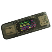 Usb тестер вольтметр, амперметр з дисплеєм 5A
