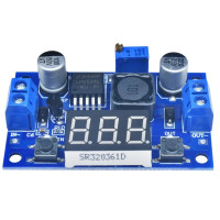 Модуль перетворювач понижуючий LM2596 DC-DC з дисплеєм Diymore