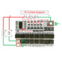 Плата BMS 3S/4S/5S 100A для заряджання Li-ion LMO акумуляторів із захистом